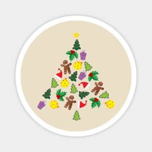 Colorful Christmas tree Magnet